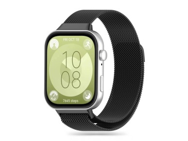 Correa Tech-Protect MilaneseBand para Huawei Watch Fit 3 - Negra