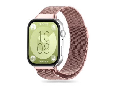 Tech-Protect MilaneseBand for Huawei Watch Fit 3 - Pink Tech-Protect MilaneseBand for Huawei Watch Fit 3 - Pink