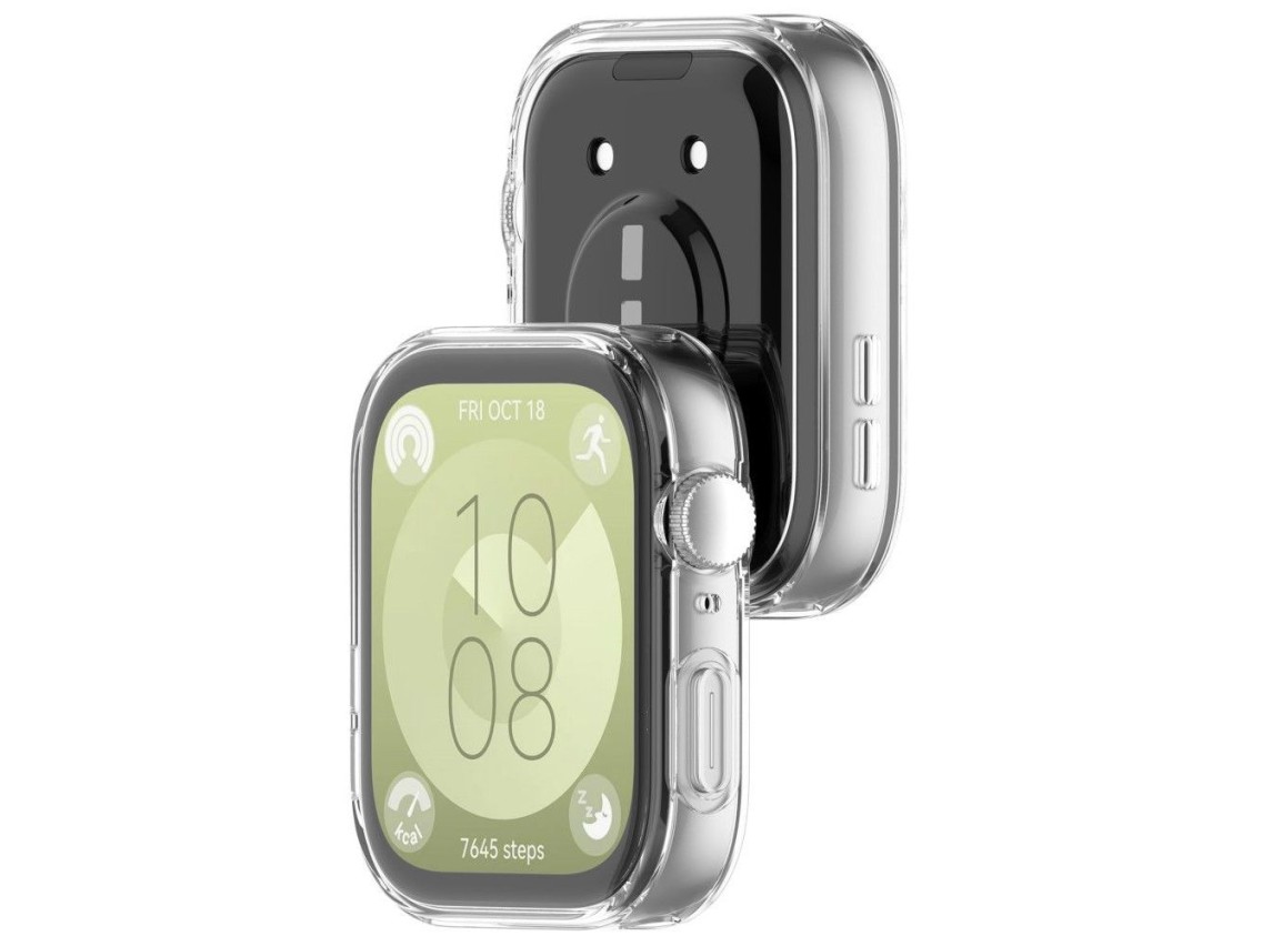 Capa Tech-Protect Defense360 para Huawei Watch Fit 3 - Transparente
