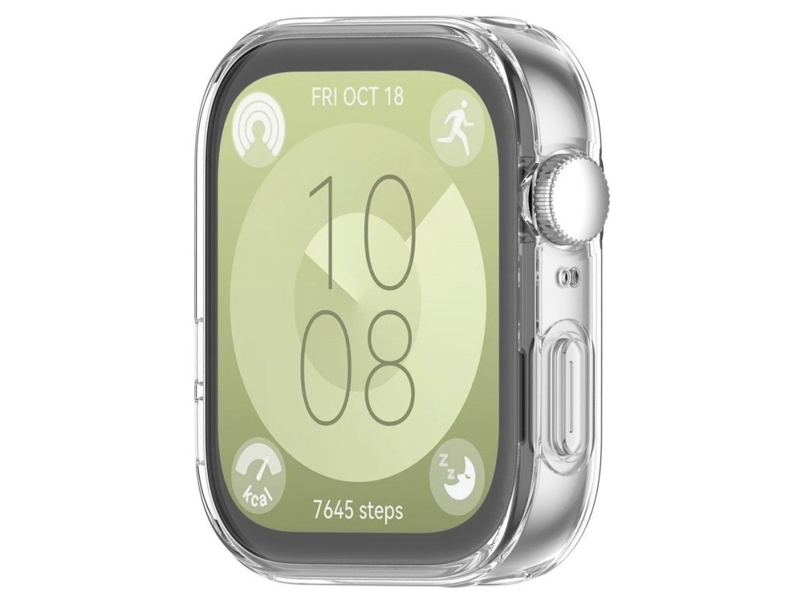 Capa Tech-Protect Defense360 para Huawei Watch Fit 3 - Transparente