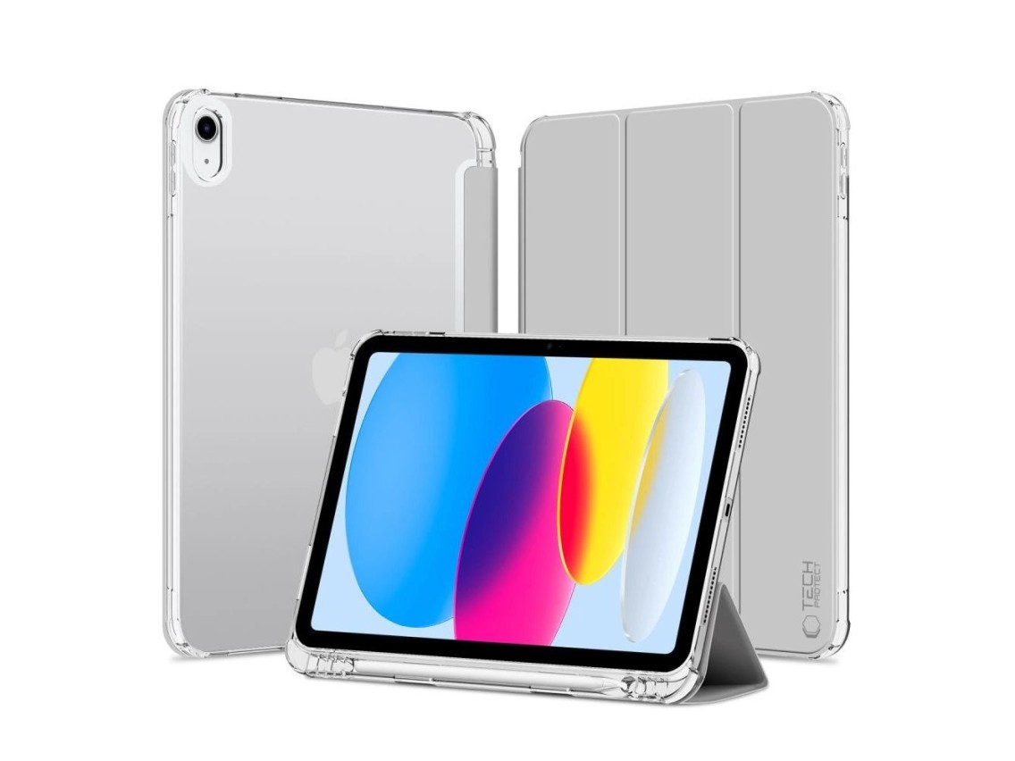 Tech-Protect SC Pen Hybrid Case for iPad 10.9" 2022 - Gray