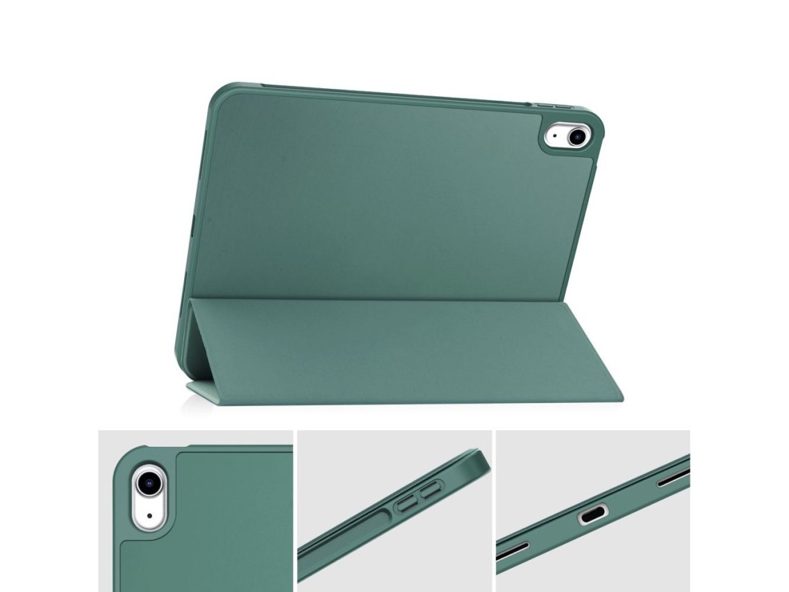 Capa Tech-Protect SC Pen para iPad 10.9" 2022 - Verde