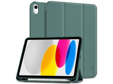 Capa Tech-Protect SC Pen para iPad 10.9" 2022 - Verde