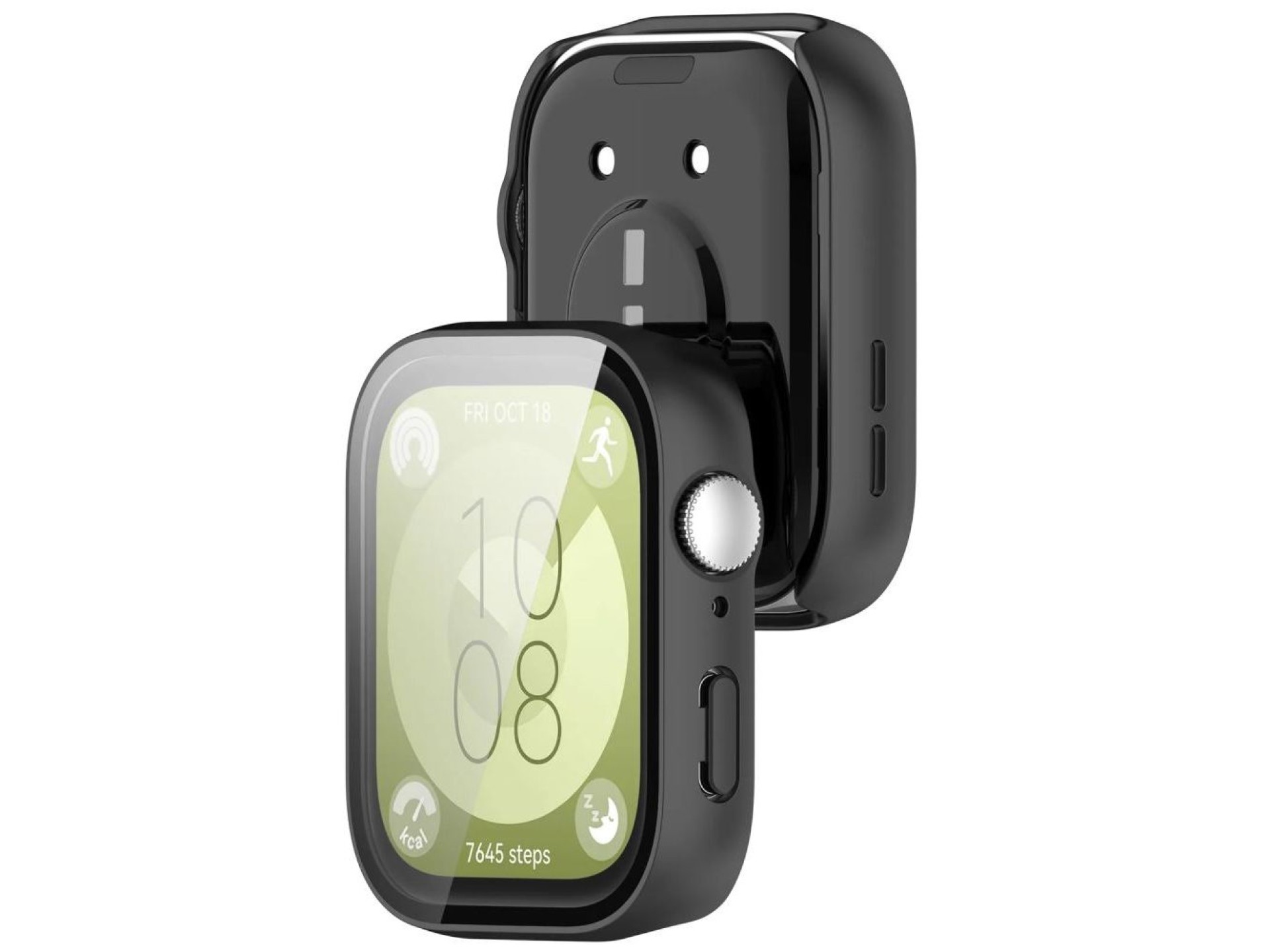 Capa Tech-Protect Defense360 para Huawei Watch Fit 3 - Preta