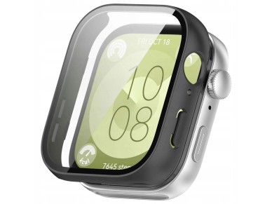 Capa Tech-Protect Defense360 para Huawei Watch Fit 3 - Preta