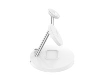 Carregador indutivo 3 em 1 Tech-Protect QI15W-A35 com MagSafe para iPhone / AirPods / Apple Watch - Carregador indutivo 3 em 1 Tech-Protect QI15W-A35 com MagSafe para iPhone / AirPods / Apple Watch -