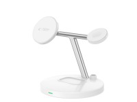 Carregador indutivo 3 em 1 Tech-Protect QI15W-A35 com MagSafe para iPhone / AirPods / Apple Watch - Carregador indutivo 3 em 1 Tech-Protect QI15W-A35 com MagSafe para iPhone / AirPods / Apple Watch -