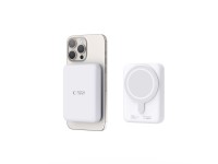 Tech-Protect LifeMag PB11 Powerbank com MagSafe 10000mAh 15W e porta USB-C - branco + cabo USB-C Tech-Protect LifeMag PB11 Powerbank com MagSafe 10000mAh 15W e porta USB-C - branco + cabo USB-C