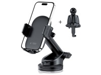 Soporte para teléfono móvil Tech-Protect V7 para habitáculo/rejilla de ventilación - Negro Soporte para teléfono móvil Tech-Protect V7 para habitáculo/rejilla de ventilación - Negro