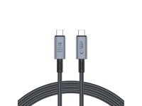 Cable Tech-Protect UltraBoost Max USB-C 4.0 / USB-C 4.0 PD 240W 8K 40Gbps de 2 m - gris Cable Tech-Protect UltraBoost Max USB-C 4.0 / USB-C 4.0 PD 240W 8K 40Gbps de 2 m - gris