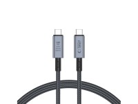 Cable Tech-Protect UltraBoost Max USB-C 4.0 / USB-C 4.0 PD 240W 8K 40Gbps 1m - Gris Cable Tech-Protect UltraBoost Max USB-C 4.0 / USB-C 4.0 PD 240W 8K 40Gbps 1m - Gris