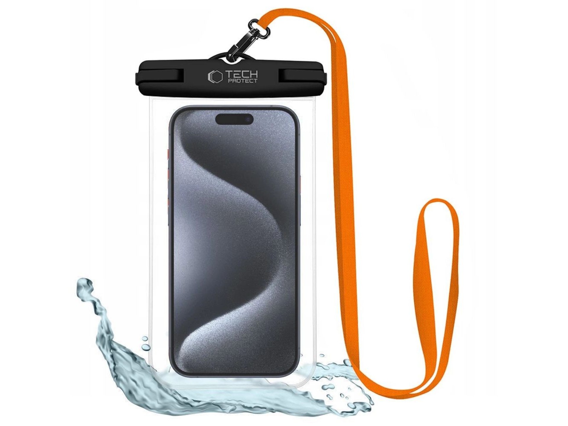 Capa à prova d'água Tech-Protect UWC7 para dispositivos de até 6,9