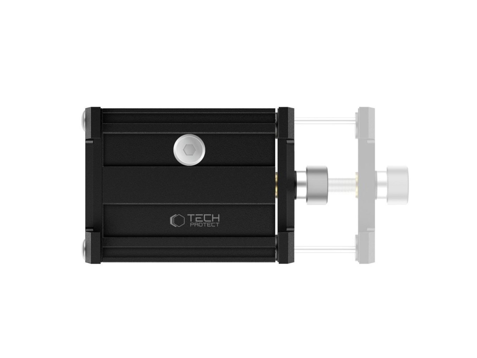 Soporte para teléfono móvil Tech-Protect V4 para manillar de bicicleta - Negro