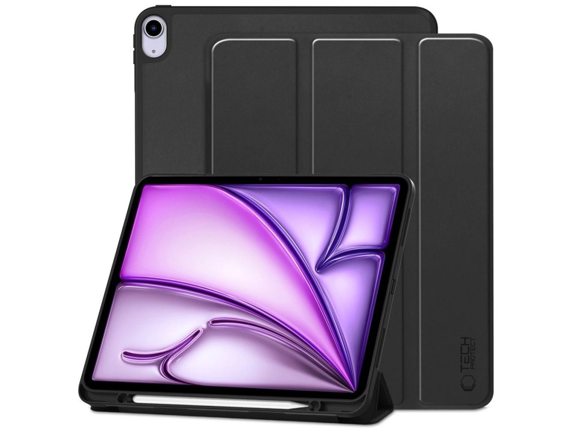 Capa Tech-Protect SC Pen para iPad Air 13" 2024 - Preta
