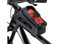 Bolsa para bicicleta Tech-Protect V2 com compartimento para celular de 1,2 l - Preta