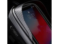 Bolsa para bicicleta Tech-Protect V2 com compartimento para celular, 1 litro - Preta Bolsa para bicicleta Tech-Protect V2 com compartimento para celular, 1 litro - Preta