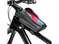 Bolsa para bicicleta Tech-Protect V2 com compartimento para celular, 1 litro - Preta Bolsa para bicicleta Tech-Protect V2 com compartimento para celular, 1 litro - Preta