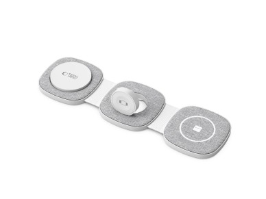 Cargador inductivo 3 en 1 Tech-Protect QI15W-A32 con MagSafe para smartphone / Apple Watch / AirPods Cargador inductivo 3 en 1 Tech-Protect QI15W-A32 con MagSafe para smartphone / Apple Watch / AirPods