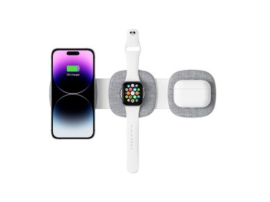 Cargador inductivo 3 en 1 Tech-Protect QI15W-A32 con MagSafe para smartphone / Apple Watch / AirPods Cargador inductivo 3 en 1 Tech-Protect QI15W-A32 con MagSafe para smartphone / Apple Watch / AirPods