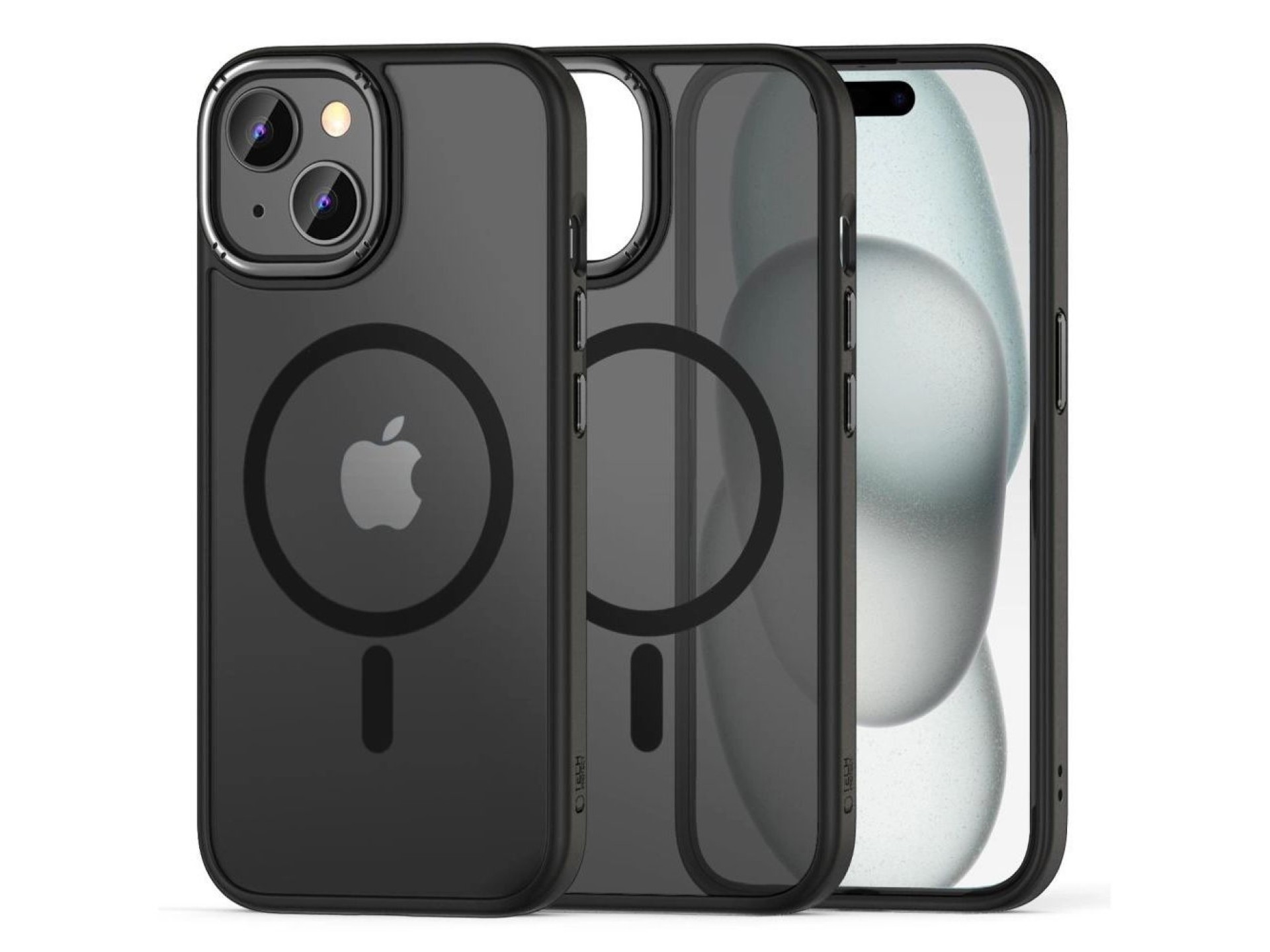 Capa Tech-Protect MagMat 2 MagSafe para iPhone 15 - Preto Fosco