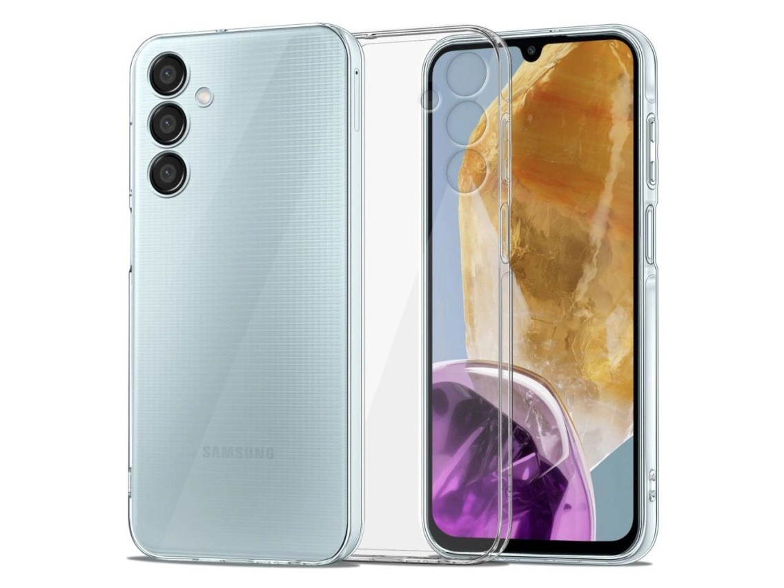 Capa Tech-Protect FlexAir para Samsung Galaxy M15 5G - Transparente