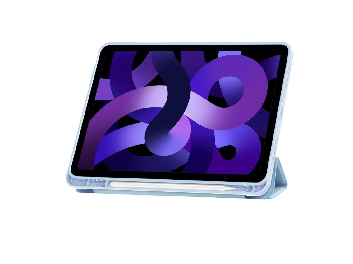 Capa Tech-Protect SC Pen para iPad Air 10.9" 2020-2022 / 11" 2024 - azul claro