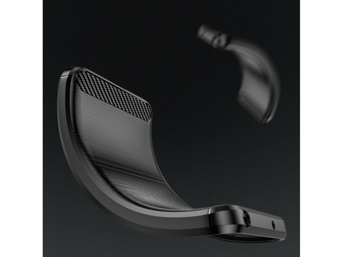 Capa Tech-Protect TPUCarbon para Samsung Galaxy M15 5G - Preta