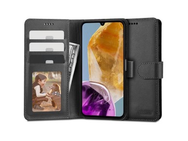 Tech-Protect Wallet Case for Samsung Galaxy M15 5G - Black Tech-Protect Wallet Case for Samsung Galaxy M15 5G - Black