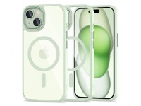 Capa Tech-Protect MagMat MagSafe para iPhone 15 - Verde Transparente Capa Tech-Protect MagMat MagSafe para iPhone 15 - Verde Transparente