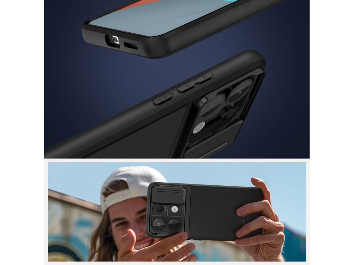 Tech-Protect Velar Cam+ Case for Xiaomi Redmi Note 13 Pro 5G / Poco X6 5G - Black