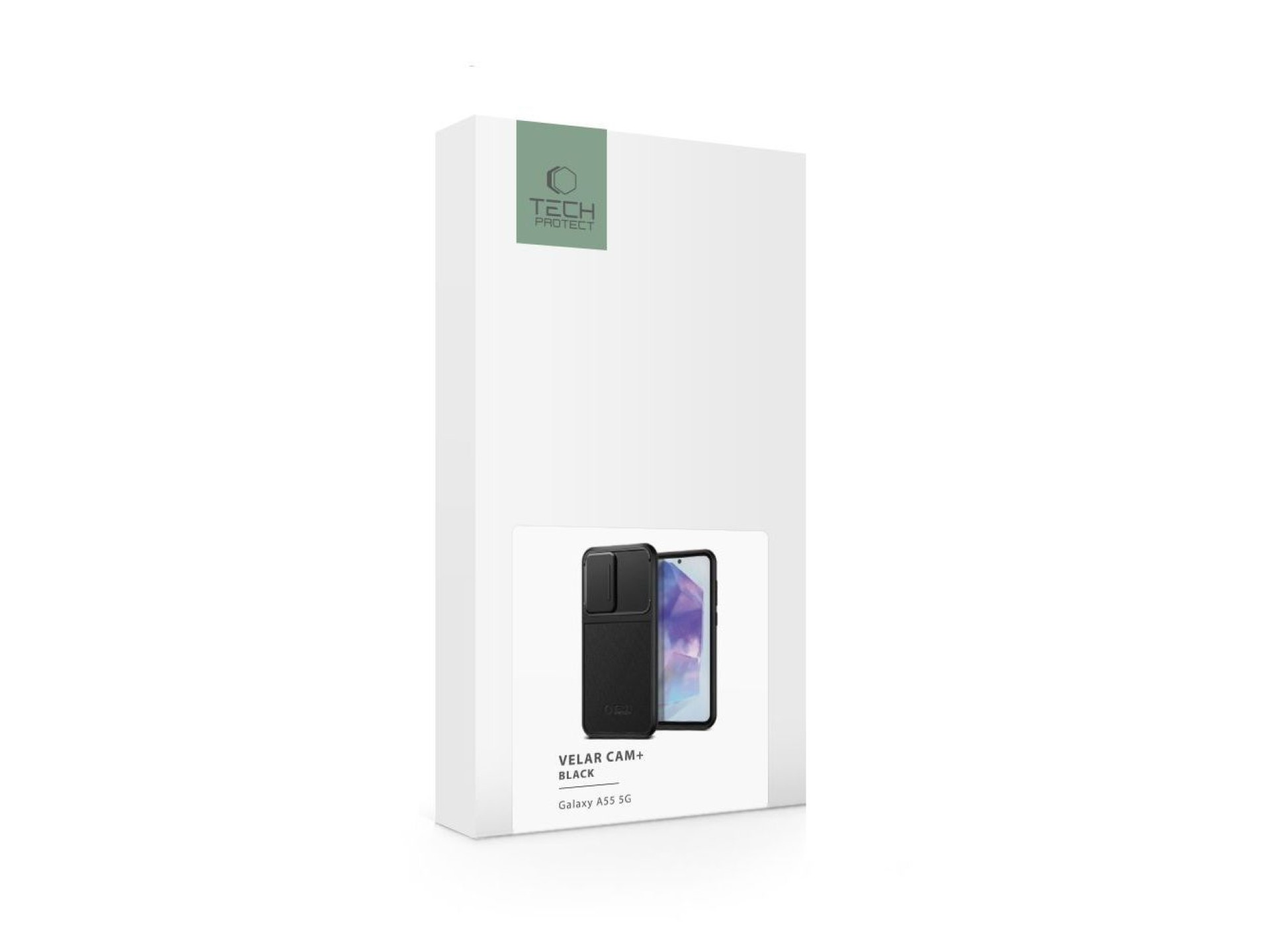 Capa Tech-Protect Velar Cam+ para Samsung Galaxy A55 5G - Preta