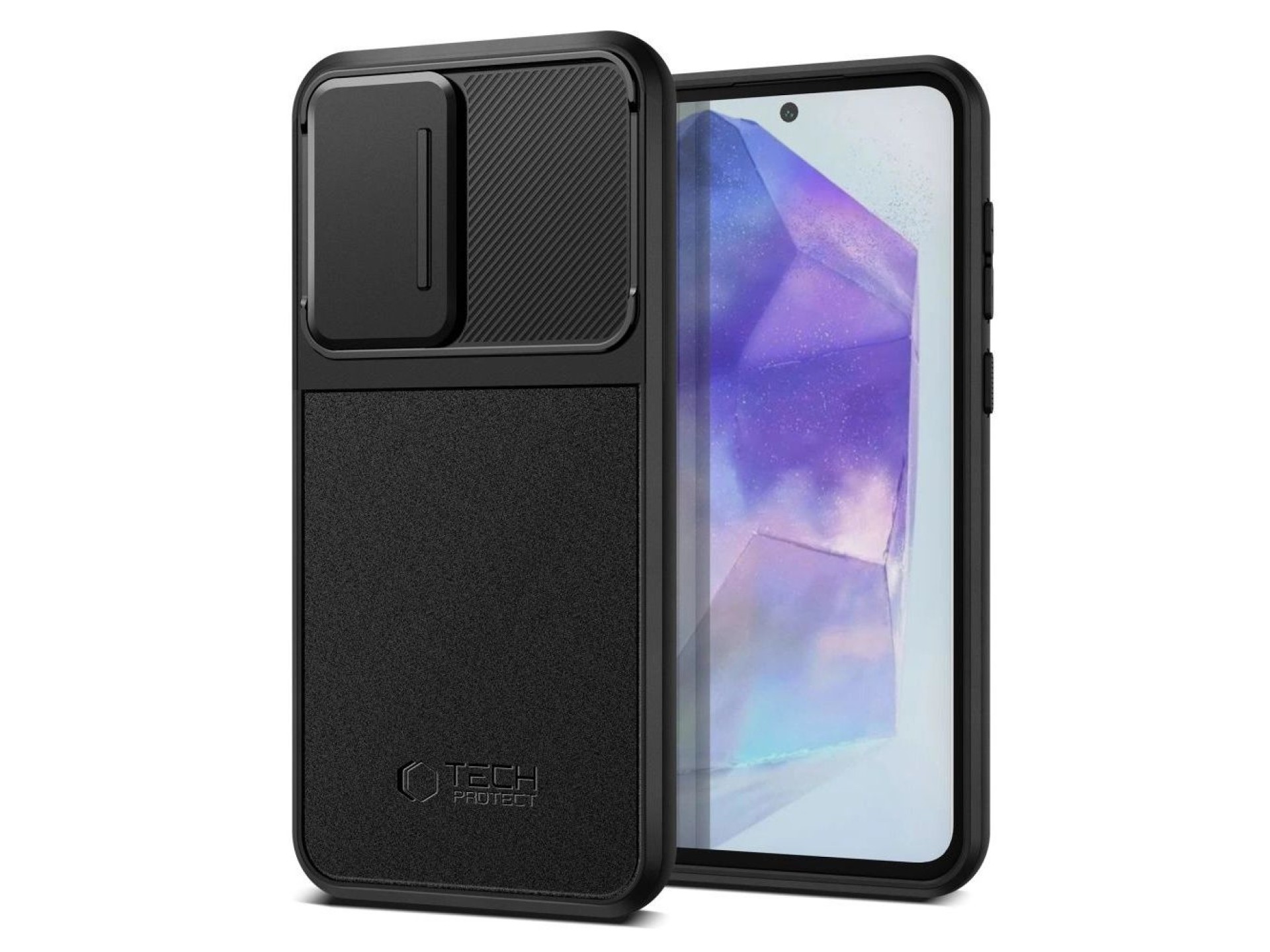 Capa Tech-Protect Velar Cam+ para Samsung Galaxy A55 5G - Preta