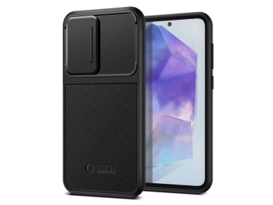 Tech-Protect Velar Cam+ Case for Samsung Galaxy A55 5G - Black Tech-Protect Velar Cam+ Case for Samsung Galaxy A55 5G - Black