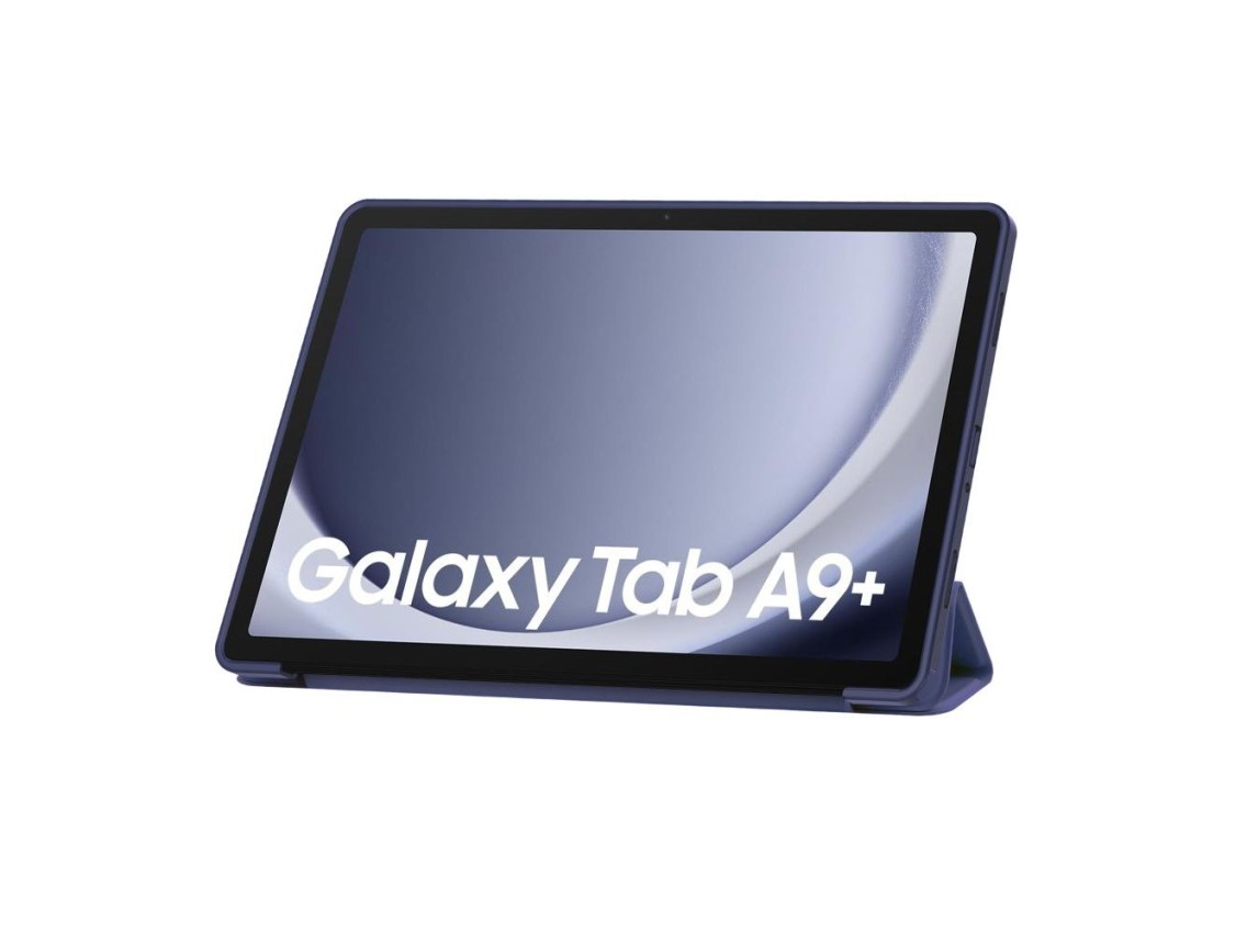 Capa protetora Tech-Protect SmartCase para Samsung Galaxy Tab A9+ 11" X210 / X215 / X216 - azul mari