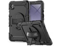 Capa Tech-Protect Solid360 para Samsung Galaxy Tab A9 8.7 X110 / X115 - Preta