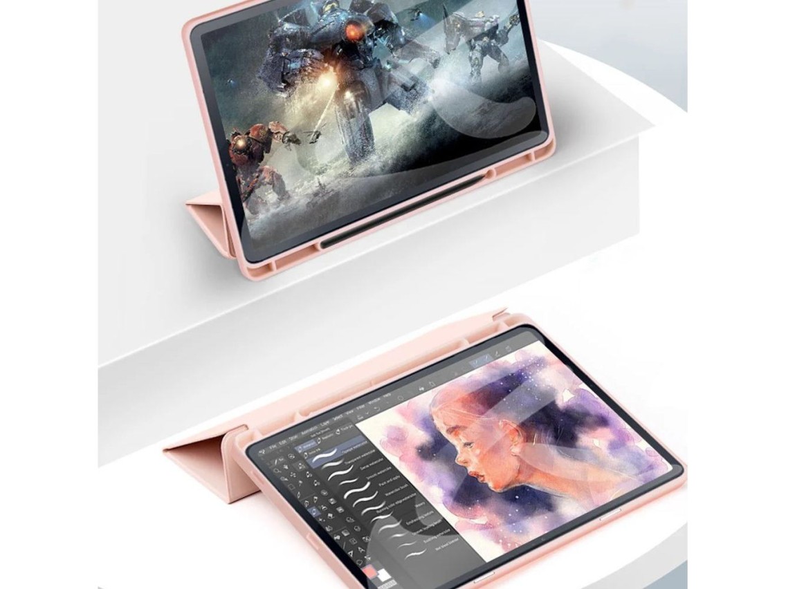 Capa Tech-Protect SC Pen para Samsung Galaxy Tab S9 FE 10.9" X510 / X516B - Rosa