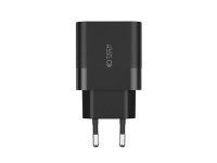 Cargador Tech-Protect C20W 2x USB-C PD 20W - negro Cargador Tech-Protect C20W 2x USB-C PD 20W - negro