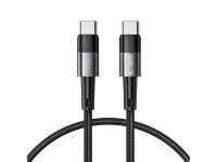 Cabo Tech-Protect UltraBoost USB-C / USB-C PD 100W 5A 0,25m - Cinza Cabo Tech-Protect UltraBoost USB-C / USB-C PD 100W 5A 0,25m - Cinza