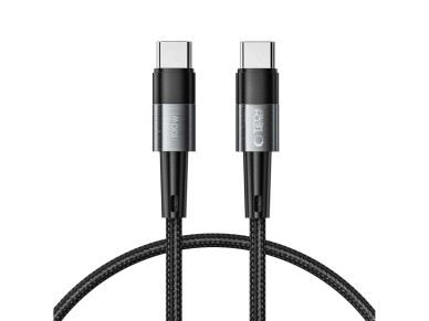 Tech-Protect UltraBoost USB-C / USB-C PD Cable 100W 5A 0.25m - Gray Tech-Protect UltraBoost USB-C / USB-C PD Cable 100W 5A 0.25m - Gray