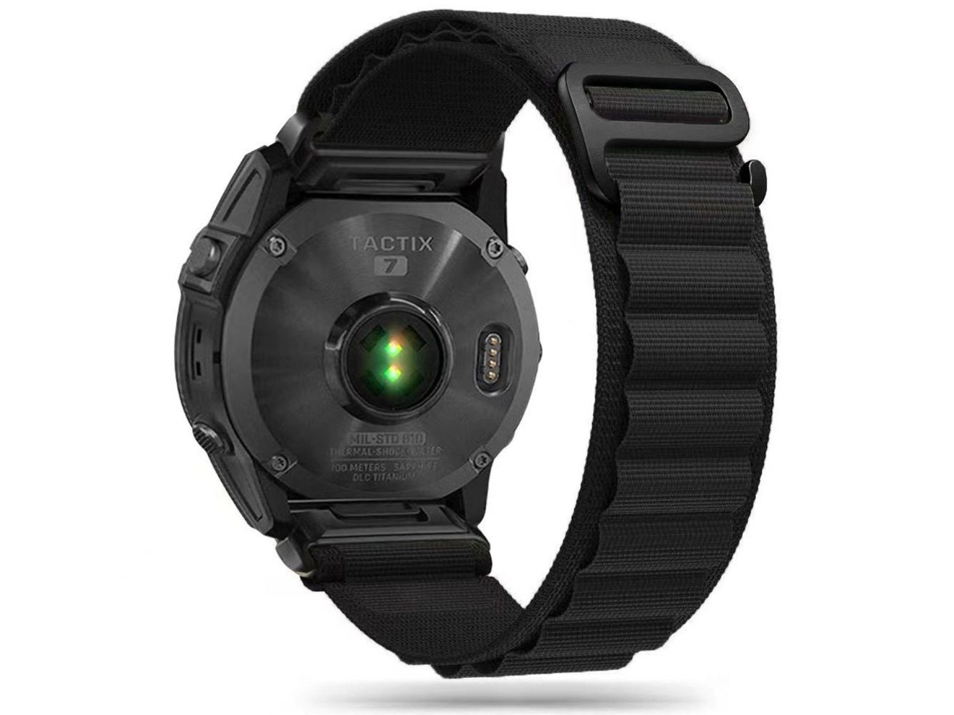 Correa Tech-Protect Nylon Pro para Garmin Fenix ??3 / 5X / 3HR / 5X Plus / 6X / 6X Pro / 7X - Negra