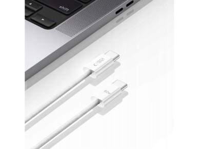 Cable Tech-Protect UltraBoost Classic USB-C / USB-C PD 60W 3A 1m - blanco