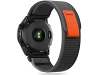 Tech-Protect Nylon Strap for Garmin Fenix 3 / 5X / 3HR / 5X Plus / 6X / 6X Pro / 7X - Black-Orange Tech-Protect Nylon Strap for Garmin Fenix 3 / 5X / 3HR / 5X Plus / 6X / 6X Pro / 7X - Black-Orange