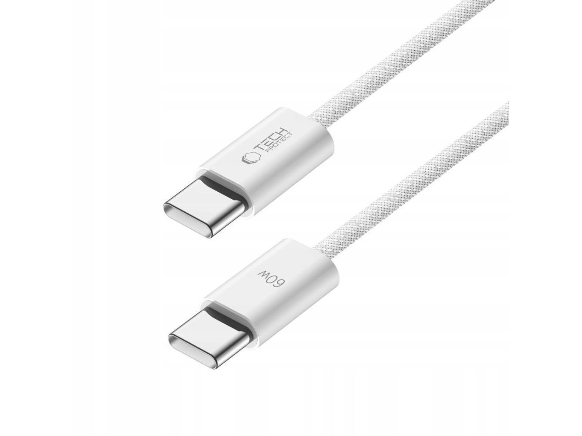 Cable Tech-Protect UltraBoost Classic USB-C / USB-C PD 60W 3A 1m - blanco