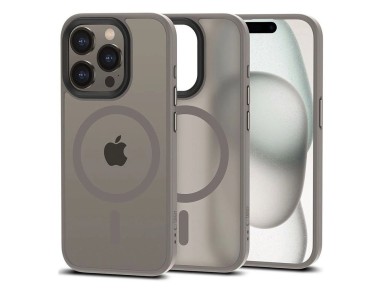 Tech-Protect MagMat MagSafe case for iPhone 15 Pro - titanium matte Tech-Protect MagMat MagSafe case for iPhone 15 Pro - titanium matte