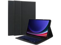 Capa com teclado e caneta Tech-Protect SC para Samsung Galaxy Tab S9 FE+ 12.4" X610 / X616B - Preta