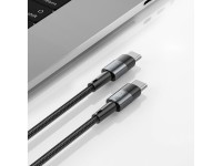 Cabo Tech-Protect UltraBoost USB-C / USB-C PD 100W 5A 3m - Cinza Cabo Tech-Protect UltraBoost USB-C / USB-C PD 100W 5A 3m - Cinza