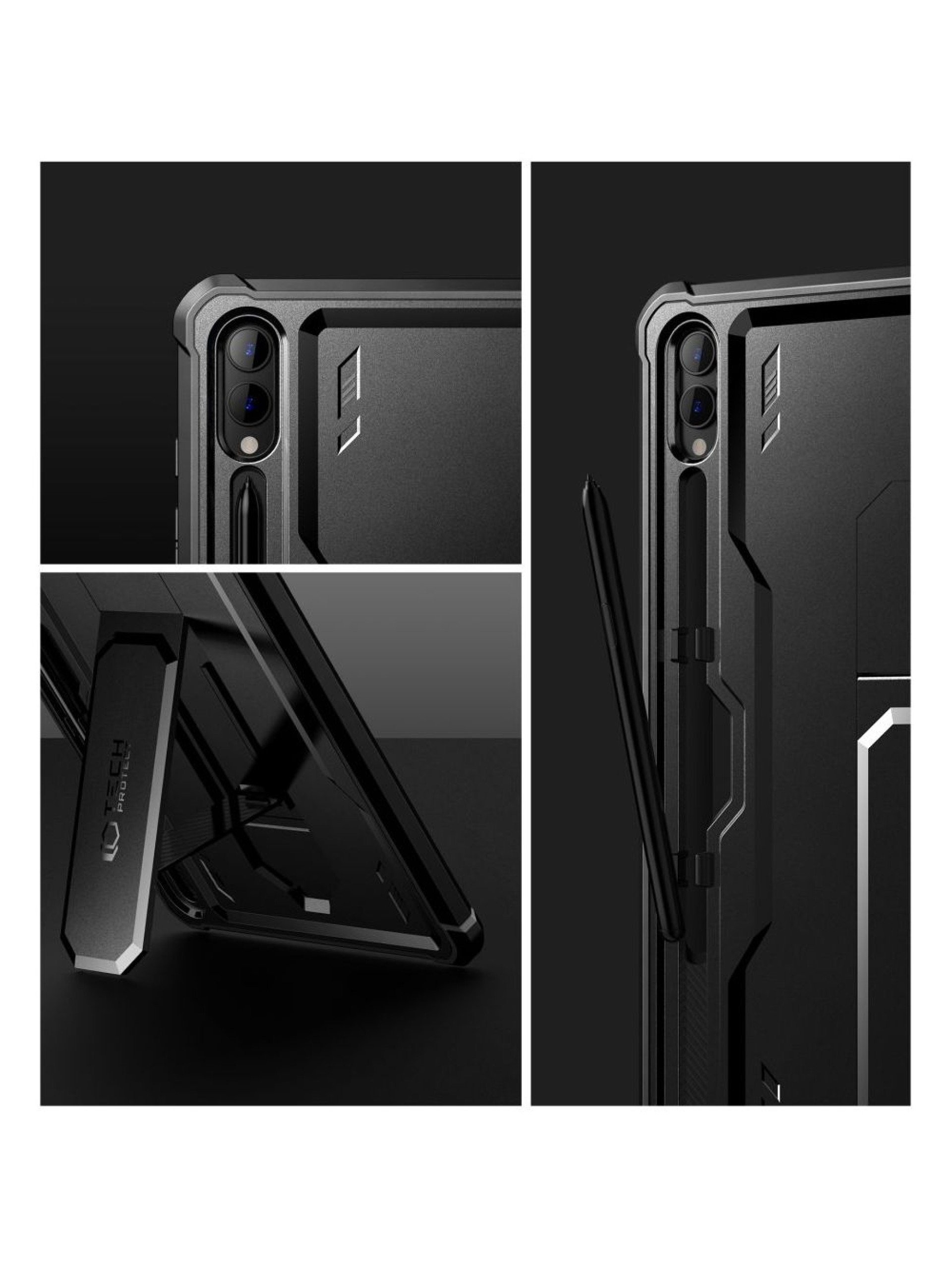 Capa Tech-Protect Kevlar Pro para Samsung Galaxy Tab S9+ 12.4