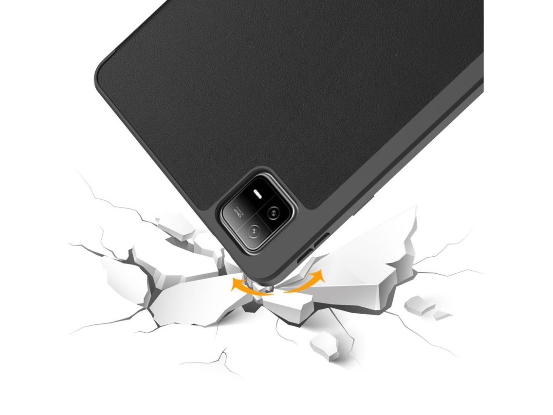 Capa Tech-Protect SC Pen para Xiaomi Pad 6 / 6 Pro - Preta