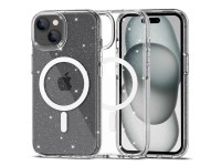 Tech-Protect FlexAir Hybrid MagSafe iPhone 15 Case - Clear Glitter Tech-Protect FlexAir Hybrid MagSafe iPhone 15 Case - Clear Glitter