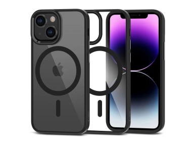 Tech-Protect MagMat MagSafe Case for iPhone 12 mini / 13 mini - Clear Black Tech-Protect MagMat MagSafe Case for iPhone 12 mini / 13 mini - Clear Black